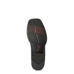 Men's Ariat Black Western Qualifer Western Boot - 10035899 5 Men's Ariat Black Western Qualifer Western Boot - 10035899 -cowboy clothing shop 10035899 sole