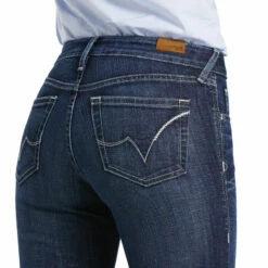 Ladies Ariat Trouser Perfect Rise London Wide Leg Jean - 10039598 -cowboy clothing shop 10039598 02