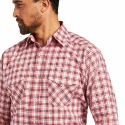 Men's Ariat Pro Series Forrest Stretch Classic Fit Shirt - 10040549 -cowboy clothing shop 10040549 01