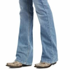 Ladies Ariat R.E.A.L. High Rise Felicity Boot Cut Jean - 10041114 7 Ladies Ariat R.E.A.L. High Rise Felicity Boot Cut Jean - 10041114 -cowboy clothing shop 10041114 03