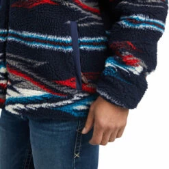 Men's Ariat Fleece Chimayo Jacket - 10042186 - FINAL SALE -cowboy clothing shop 10042186 02