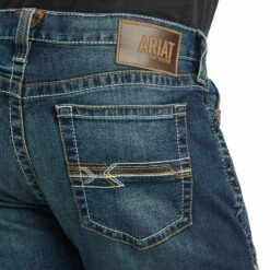 Men's Ariat M7 Slim Bracken Straight Jean Glenrio - 10042205 11 Men's Ariat M7 Slim Bracken Straight Jean Glenrio - 10042205 -cowboy clothing shop 10042205 02
