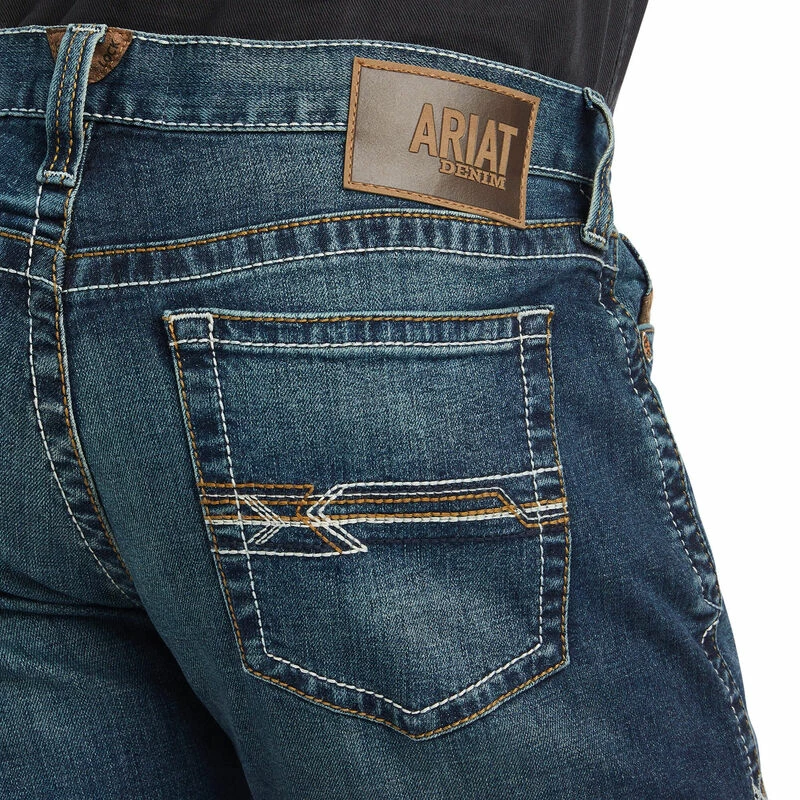 Men's Ariat M7 Slim Bracken Straight Jean Glenrio - 10042205 5 Men's Ariat M7 Slim Bracken Straight Jean Glenrio - 10042205 - Image 5