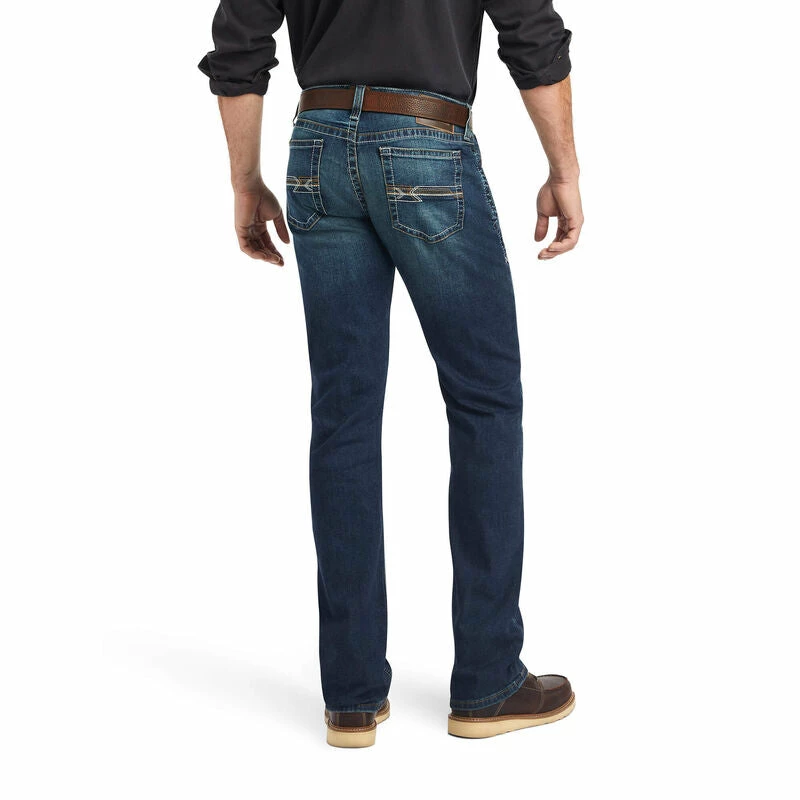 Men's Ariat M7 Slim Bracken Straight Jean Glenrio - 10042205 4 Men's Ariat M7 Slim Bracken Straight Jean Glenrio - 10042205 - Image 4