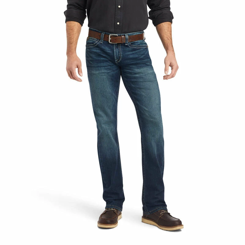 Men's Ariat M7 Slim Bracken Straight Jean Glenrio - 10042205 3 Men's Ariat M7 Slim Bracken Straight Jean Glenrio - 10042205 - Image 3