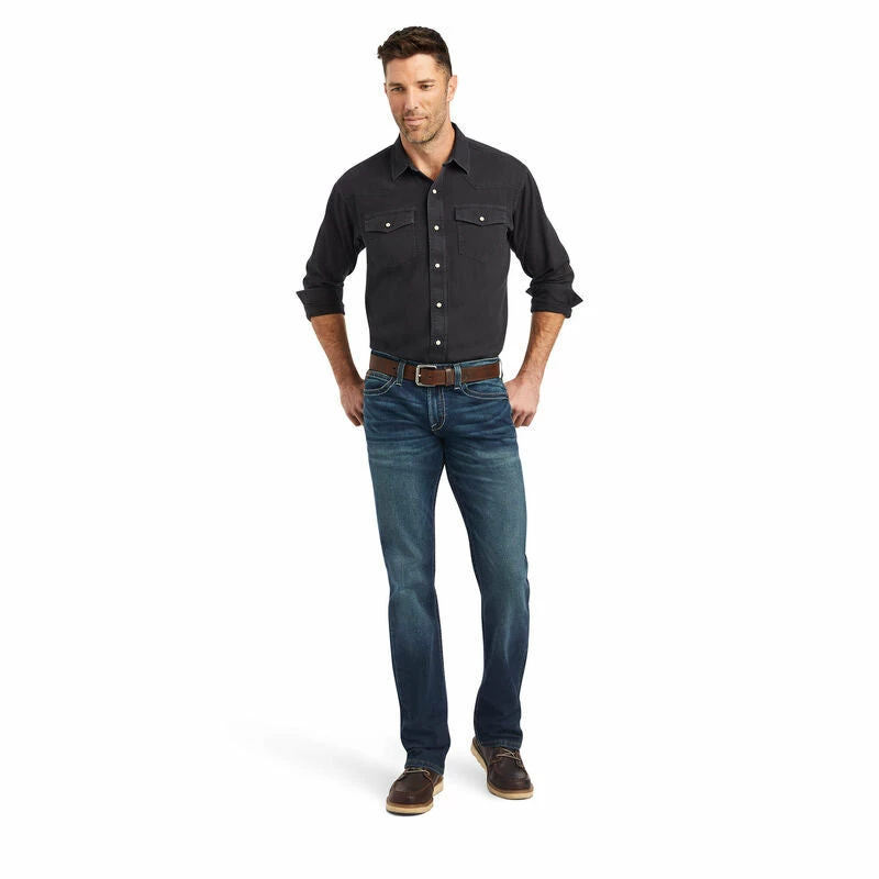 Men's Ariat M7 Slim Bracken Straight Jean Glenrio - 10042205 2 Men's Ariat M7 Slim Bracken Straight Jean Glenrio - 10042205 - Image 2
