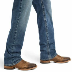 Men's Ariat M5 Straight Bauer Straight Jean - 10042207 -cowboy clothing shop 10042207 03