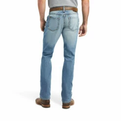 Men's Ariat M4 Madera Straight Leg Jean In Shasta - 10042209 10 Men's Ariat M4 Madera Straight Leg Jean In Shasta - 10042209 -cowboy clothing shop 10042209 back