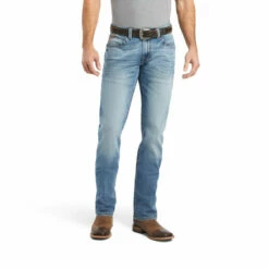 Men's Ariat M4 Madera Straight Leg Jean In Shasta - 10042209 11 Men's Ariat M4 Madera Straight Leg Jean In Shasta - 10042209 -cowboy clothing shop 10042209 front