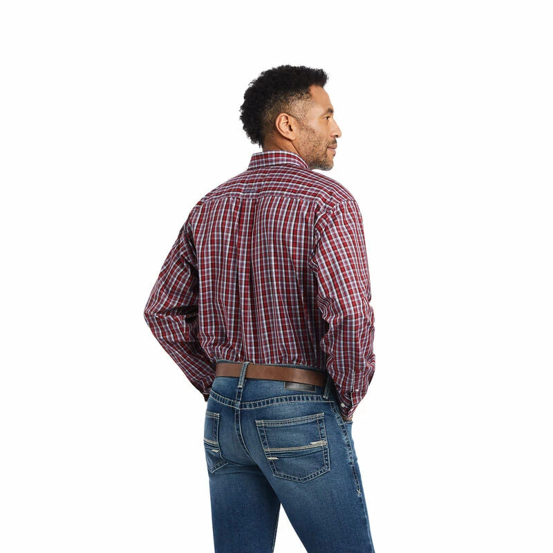 Men's Ariat Wrinkle Free Emilio Classic Fit Shirt - 10042286 2 Men's Ariat Wrinkle Free Emilio Classic Fit Shirt - 10042286 - Image 2