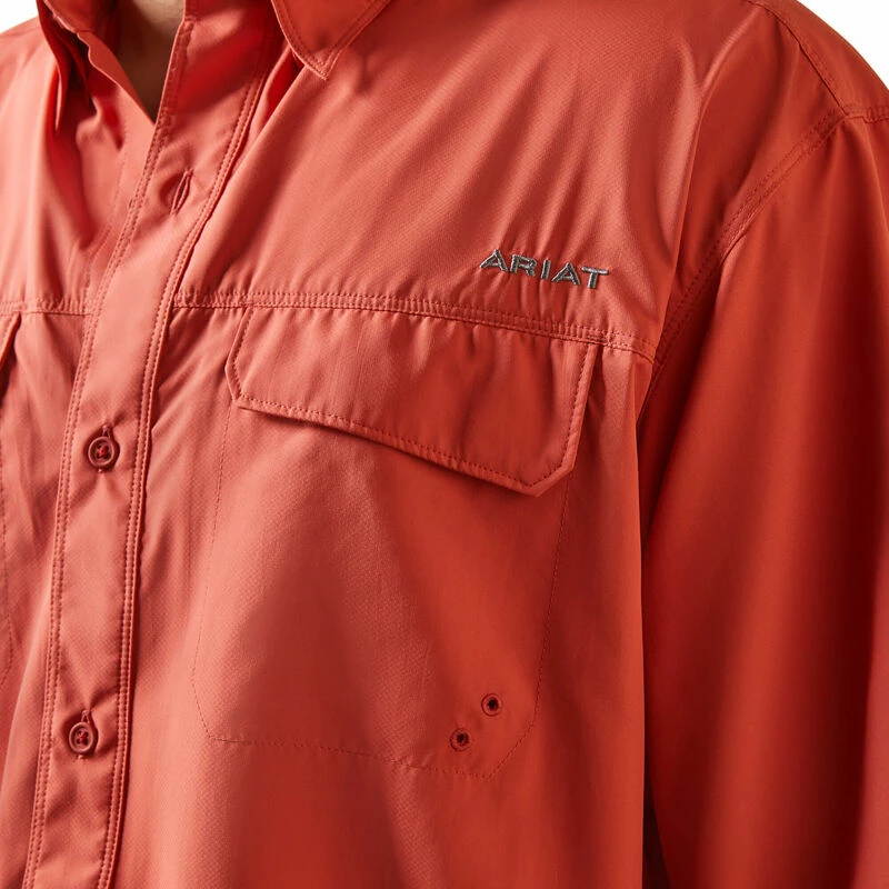 Men's Ariat VentTEK Outbound Classic Fit Short Sleeve Shirt - 10043347 5 Men's Ariat VentTEK Outbound Classic Fit Short Sleeve Shirt - 10043347 - Image 5