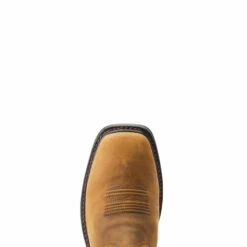 Men's Ariat Sierra Shock Shield Waterproof Soft Toe Work Boot - 10044545 -cowboy clothing shop 10044545 toe