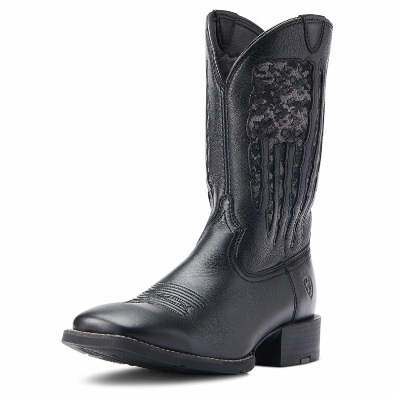 Men's Ariat Sport My Country VentTEK Western Boot - 10044563 1 Men's Ariat Sport My Country VentTEK Western Boot - 10044563