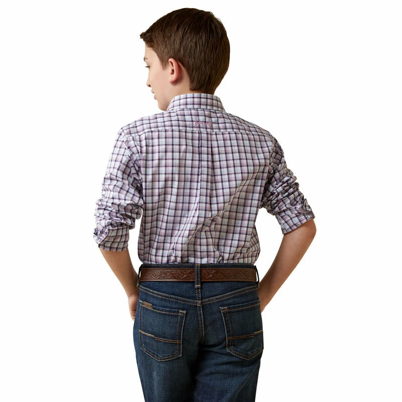 Boys Ariat Pro Series Meir Classic Fit Shirt - 10044917 3 Boys Ariat Pro Series Meir Classic Fit Shirt - 10044917 - Image 3