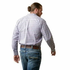 Men's Ariat Pro Series Meir Classic Fit Shirt - 10044978 7 Men's Ariat Pro Series Meir Classic Fit Shirt - 10044978 -cowboy clothing shop 10044978 back