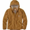Carhartt Relaxed Fit Washed Duck Sherpa-Lined Jacket - 104392