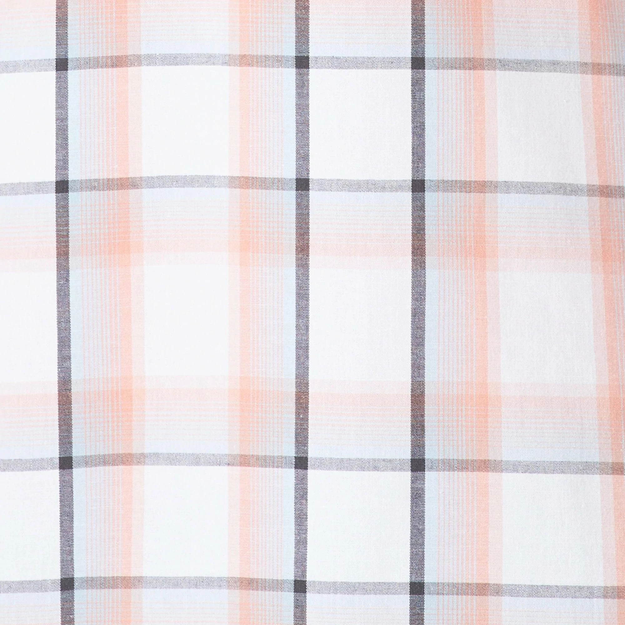 Men's Wrangler 20X Competition Coral Plaid Long Sleeve Shirt 3 Men's Wrangler 20X Competition Coral Plaid Long Sleeve Shirt - Image 3