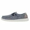 Ladies Hey Dude Wendy Flora Iris Blue - 122162727 - FINAL SALE