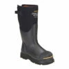 DryShod Waterproof Steel Toe Work Boot With Adjustable Gusset - STG-UH-BK