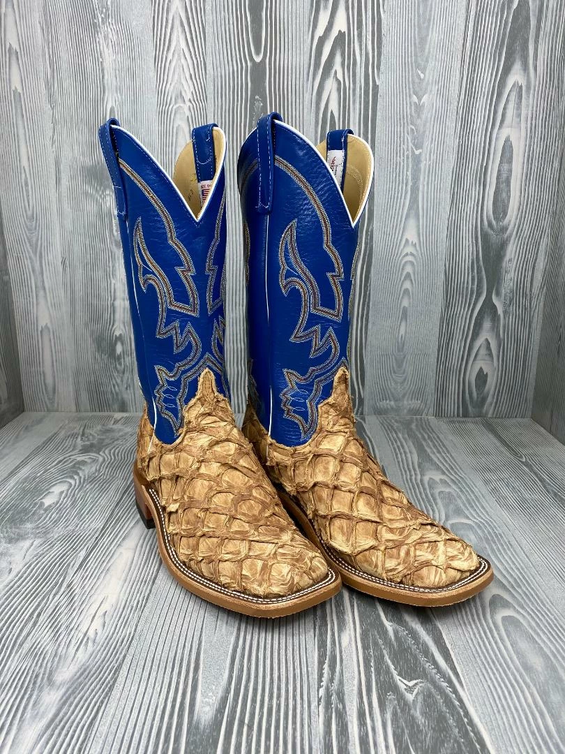 Men's Anderson Bean Antique Saddle Big Bass With 13" Nova Kidskin Tops 1 Men's Anderson Bean Antique Saddle Big Bass With 13" Nova Kidskin Tops