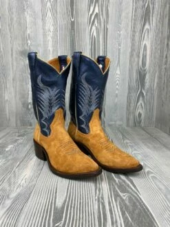 Women's Rios Of Mercedes Candied Bacon Pig Suede With 11" Midnight Pearlized Lamb Tops