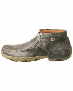 Men's Twisted X Grey Driving Mocs - MDM0072 -cowboy clothing shop 2000257919 020 P3