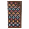 Men's RED DIRT HAT CO MENS RODEO WALLET SOUTHWEST CANVAS INLAY - 22228876W4