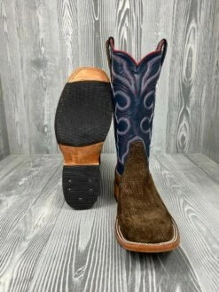 Men's Rios Of Mercedes Chocolate Hippo With 13" Regal Kidskin Tops -cowboy clothing shop 3