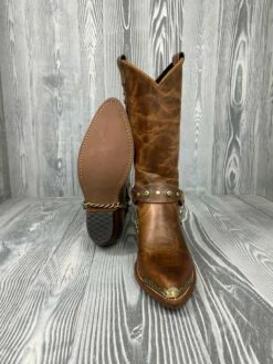 Women's Sage 11" Tan Distressed Cowhide With Ankle Bracelet - 4528 -cowboy clothing shop 3 01e3462f afda 40a0 a174 6f84ba5f6050