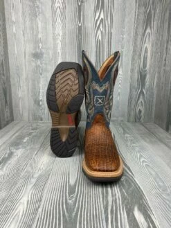 Men's Twisted X Soft Toe Distressed Saddle With 12" Peacock Top - MHM0022 6 Men's Twisted X Soft Toe Distressed Saddle With 12" Peacock Top - MHM0022 -cowboy clothing shop 3 8b20f278 d192 4823 a930 ea7a38c831ef