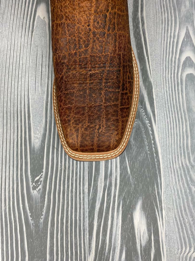 Men's Twisted X Soft Toe Distressed Saddle With 12" Peacock Top - MHM0022 4 Men's Twisted X Soft Toe Distressed Saddle With 12" Peacock Top - MHM0022 - Image 4