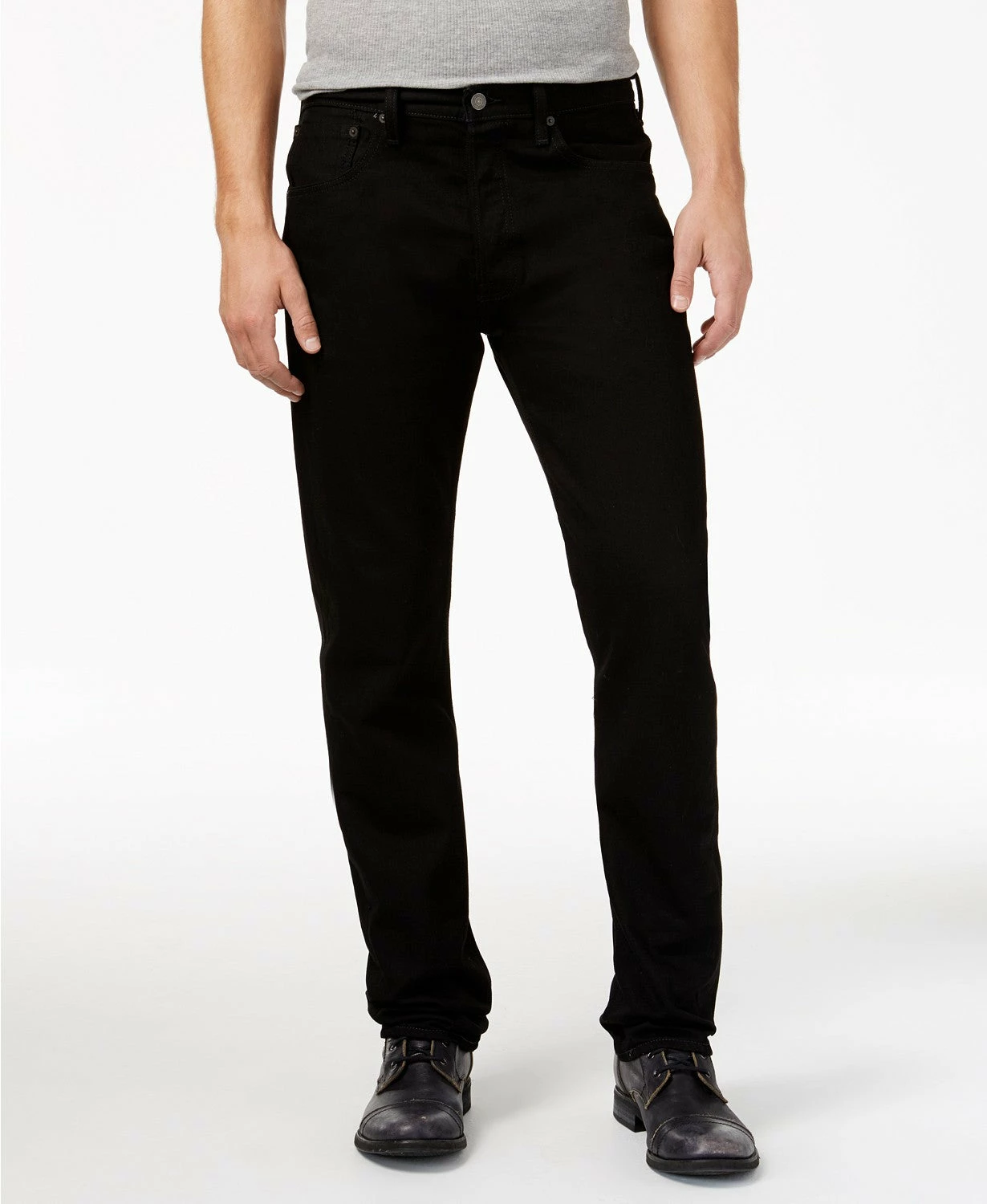 Men's Black 501 Original Fit Jean Button Fly - 00501-0660 1 Men's Black 501 Original Fit Jean Button Fly - 00501-0660