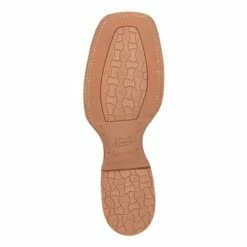 Men's Justin Carsen Camel Cowhide Wide Square Toe Western Boot - CJ2030 -cowboy clothing shop CJ2030 4