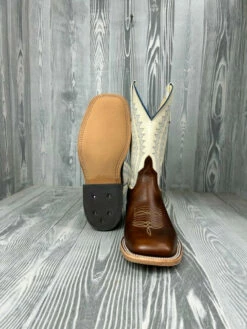 Men's Anderson Bean Chocolate Horsebutt With 11" Bone Glove Tops -cowboy clothing shop IMG 0079