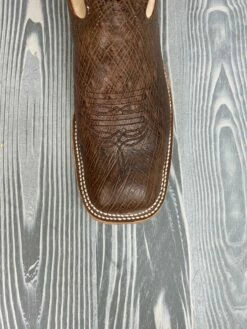 Men's Anderson Bean Kango Tobac Bruciato Smooth Ostrich With 13" Ivory Mad Dog Tops -cowboy clothing shop IMG 0360