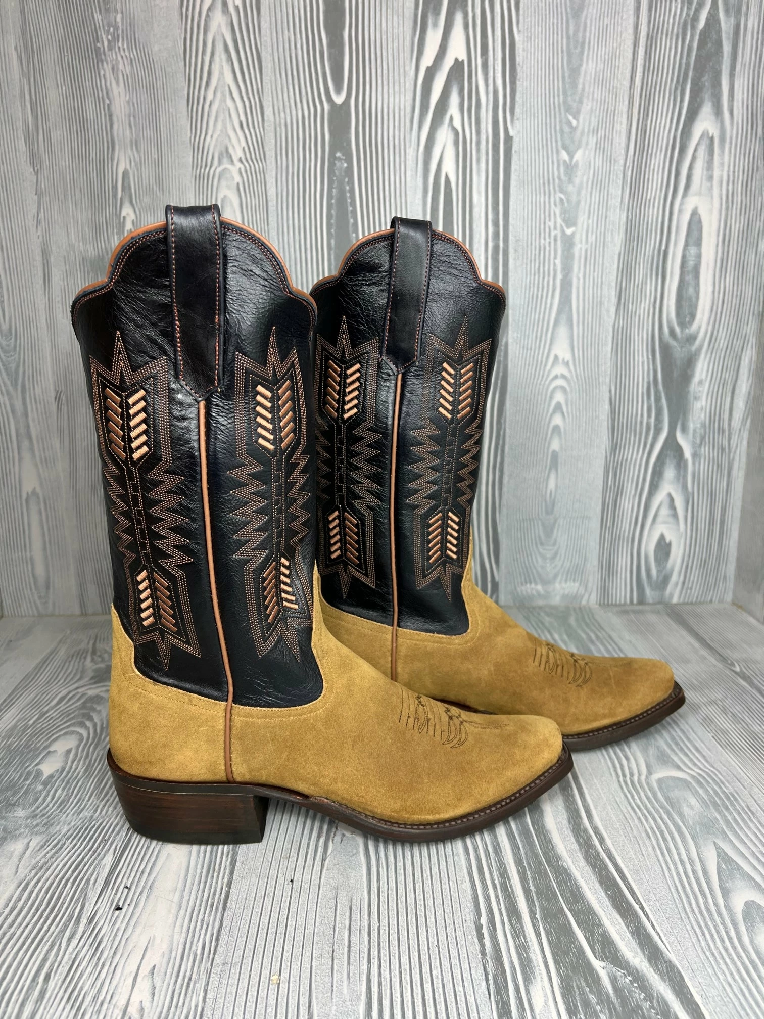 Men's Rios Of Mercedes Sahara Suede With 13" Blue Carbon Milan Tops 2 Men's Rios Of Mercedes Sahara Suede With 13" Blue Carbon Milan Tops - Image 2