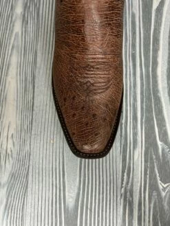 Men's Rios Of Mercedes Kango Tobac Bruciato Smooth Ostrich With 13" Black Absolute Tops -cowboy clothing shop IMG 0557