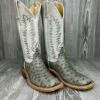 Men's Anderson Bean Serpentine Bruciato Full Quill Ostrich With 13" Polar Buffamonte Tops