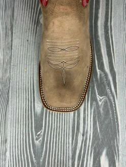 Men's Anderson Bean Sand Angry Elk With 13" Red Glove Tops -cowboy clothing shop IMG 0733