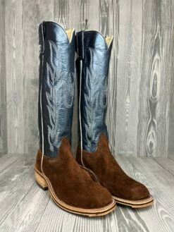 Men's Olathe Raiz Waxy Kudu Reversed With 16" Regal Luster Kidskin Tops - TT15