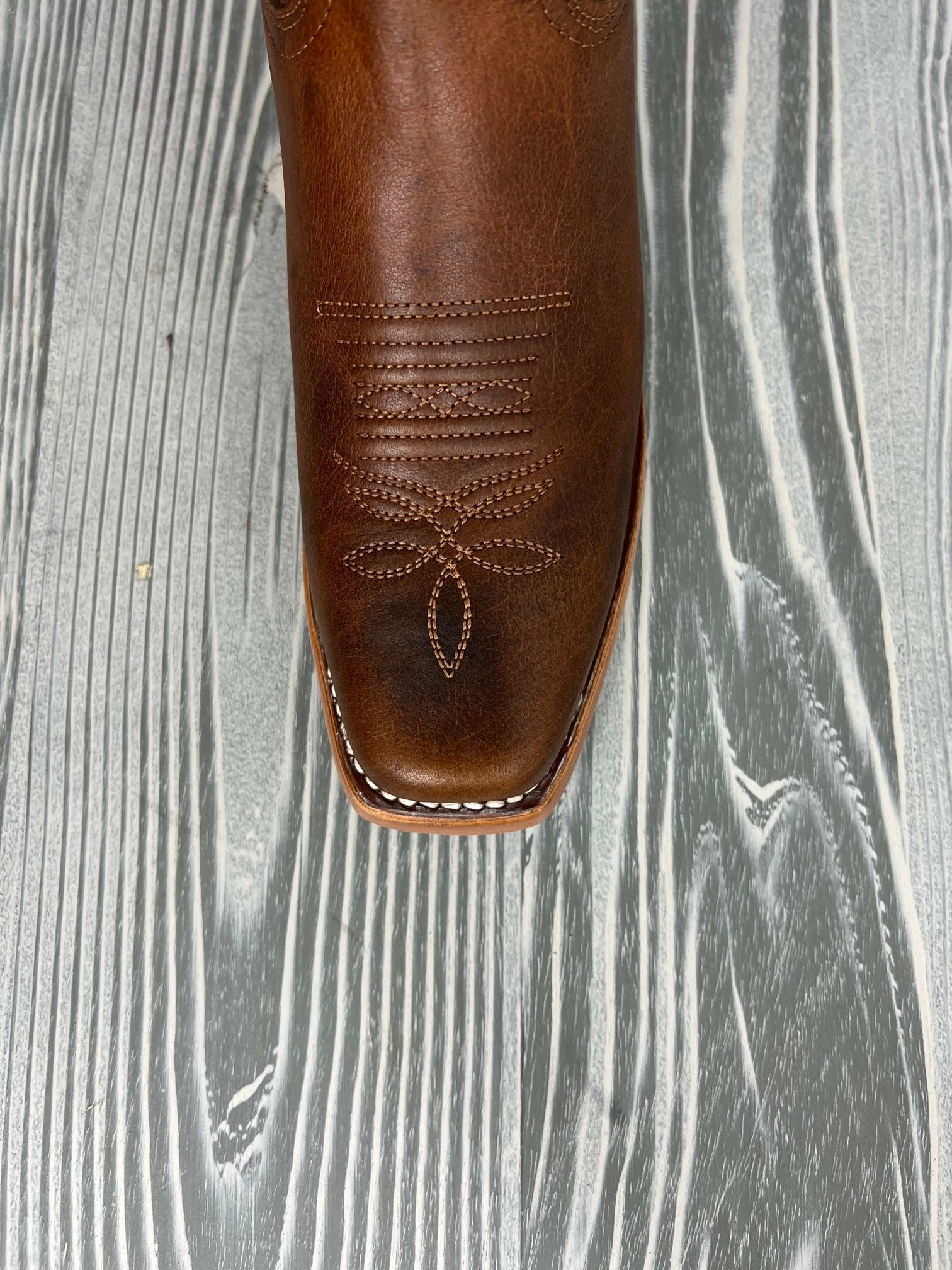 Women's Justin Vickery Camel Cowhide Medium Square Toe - CJ4010 4 Women's Justin Vickery Camel Cowhide Medium Square Toe - CJ4010 - Image 4