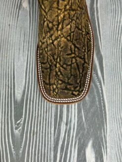 Men's Anderson Bean Antique Saddle Safari Elephant With 13" Lupine Kidskin Tops -cowboy clothing shop IMG 2855