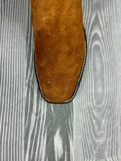 Men's Rios Of Mercedes Rust Crazyhorse Reversed With 16" Navy Waxy Kansas Tops - R9030 -cowboy clothing shop IMG 2870