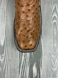 Men's Rios Of Mercedes Sandstone Full Ostrich With 13" Regal Kidskin Tops -cowboy clothing shop IMG 3326