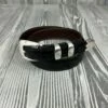 Chacon Black Crocodile 1 1/4" Tapered To 1" Belt