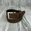 Chacon Genuine Chocolate Hippo 1 1/2" Belt