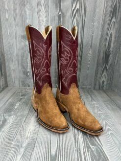 Men's Olathe Honey Galega Reversed With 14" Sangria Kidskin Tops