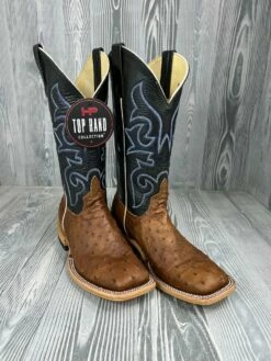 Men's Horse Power Oryx Lux FQ Ostrich With 13" Bucky Black Tops - HP-8017