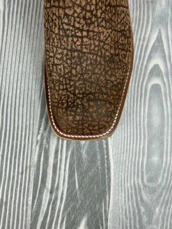 Men's Olathe Tan Hungry Hippo Split With 15" Black Oil Tan Tops -cowboy clothing shop IMG 4823