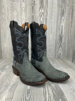 Men's Rios Of Mercedes Black Poseidon With 13" Black Analine Full Tops